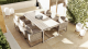 Gartentischset Riva Dining L x273