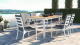 Gartentischset Saida dining L z135