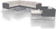 Aliviera GARTEN-LOUNGE-SET L43