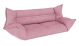 Składana sofa Jona różowa