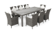 Ceres Gartentisch-Set L161