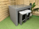 Flamingo Technorattan Gartenbar A123