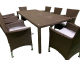 Ceres XL Gartentischset L120
