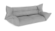 Składana sofa Jona szara