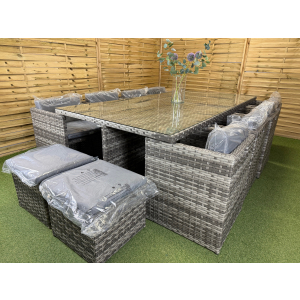 Brooklyn XL Gartentisch-Set 251