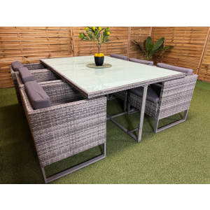 Roma L Gartentisch-Set 229